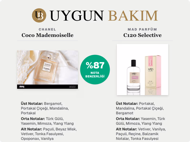 Chanel Coco Mademoiselle | Mad Parfüm C120 Selective Muadili