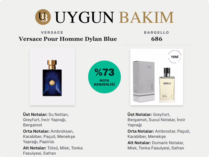 Versace Versace Pour Homme Dylan Blue | Bargello 686 Muadili