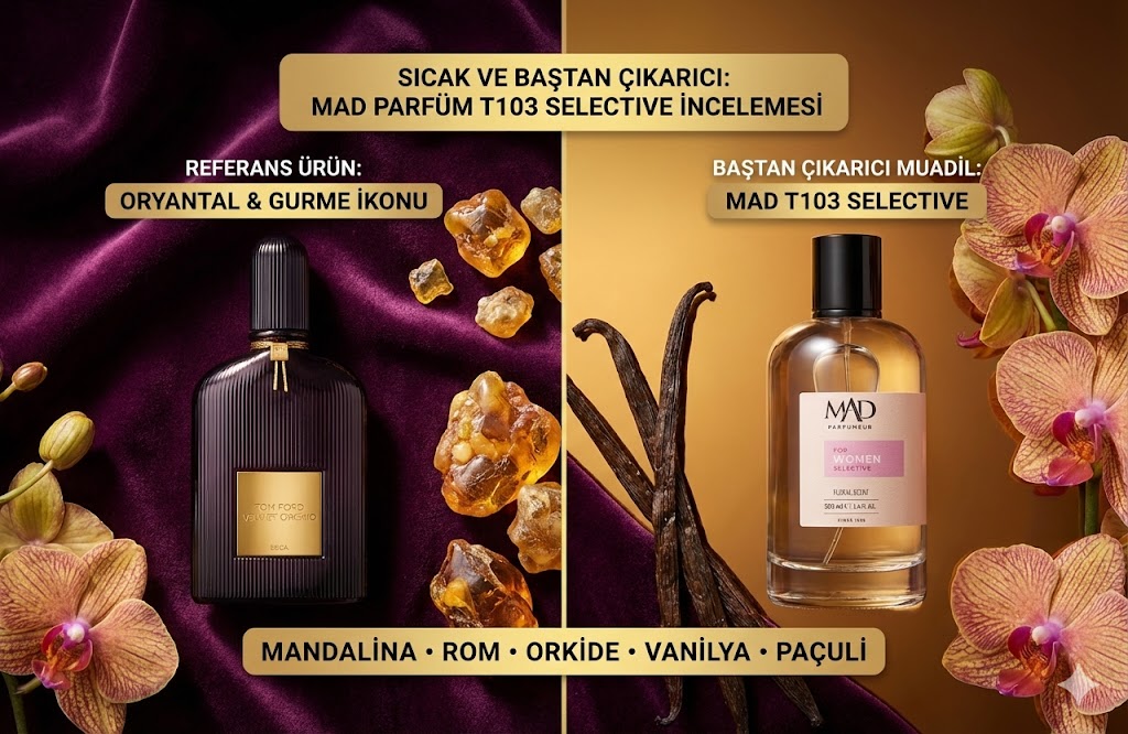 Sıcak ve Baştan Çıkarıcı: Mad Parfüm T103 Selective İncelemesi