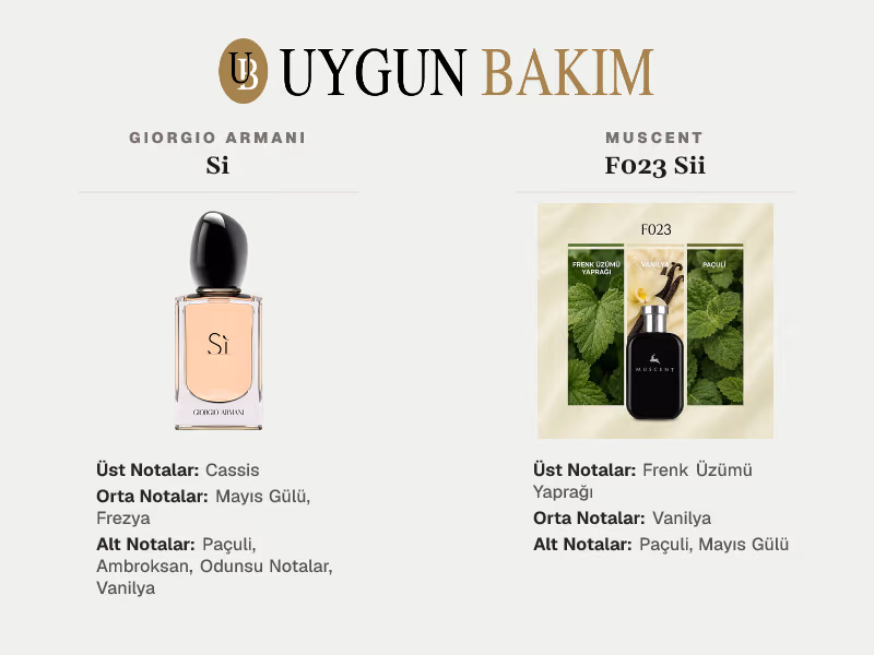 Giorgio Armani Si | Muscent F023 Sii Muadili