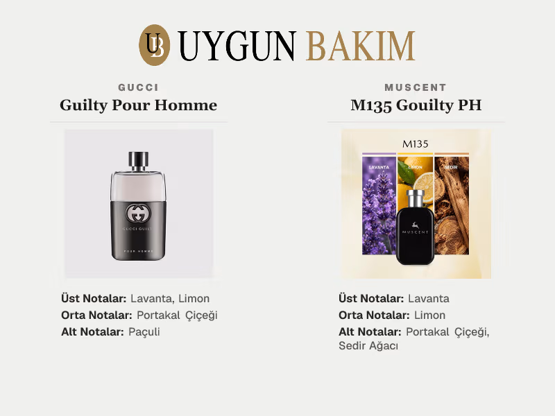 Gucci Guilty Pour Homme | Muscent M135 Gouilty PH Muadili