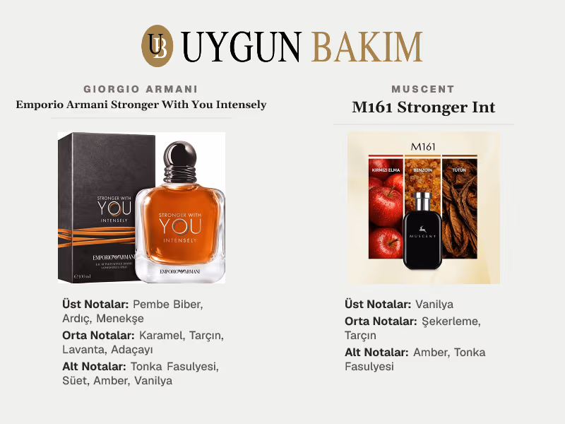 Giorgio Armani Emporio Armani Stronger With You Intensely | Muscent M161 Stronger Int Muadili