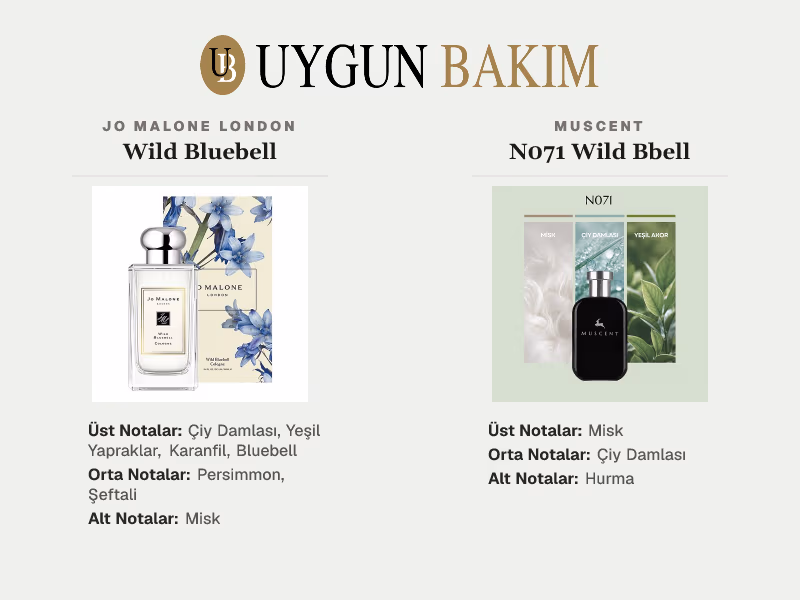 Jo Malone London Wild Bluebell | Muscent N071 Wild Bbell Muadili