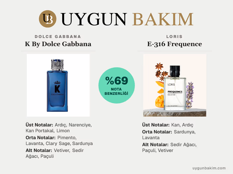 Dolce Gabbana K By Dolce Gabbana | Loris E-316 Frequence Muadili
