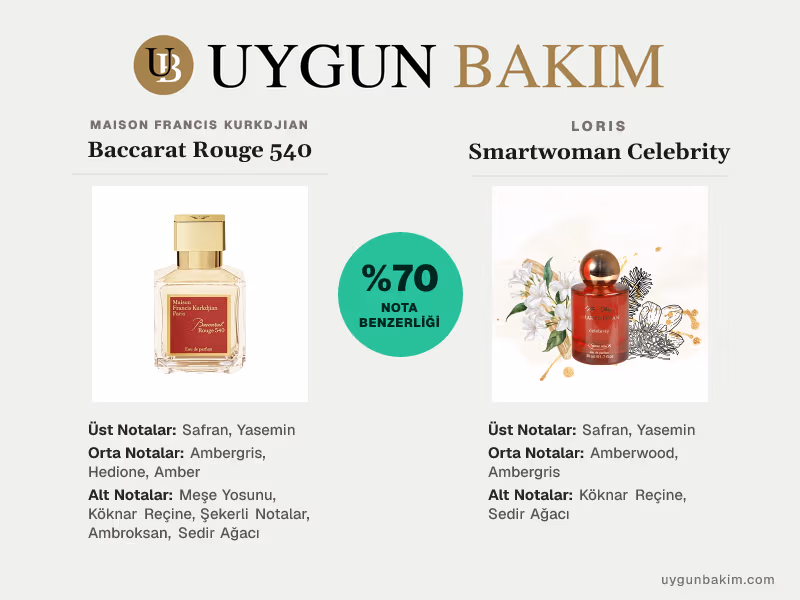 Maison Francis Kurkdjian Baccarat Rouge 540 | Loris Smartwoman Celebrity Muadili