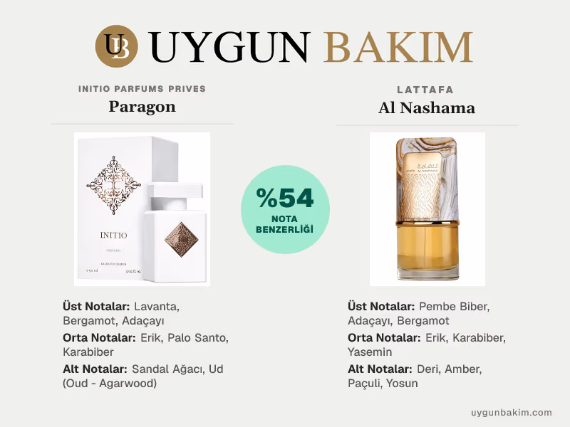 Initio Parfums Prives Paragon | Lattafa Al Nashama Muadili
