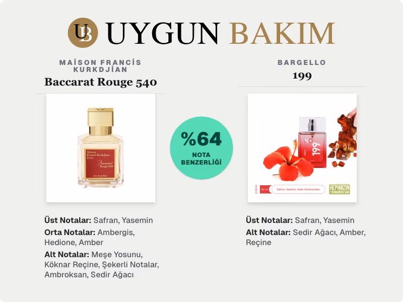 Maison Francis Kurkdjian Baccarat Rouge 540 | Bargello 199 Muadili