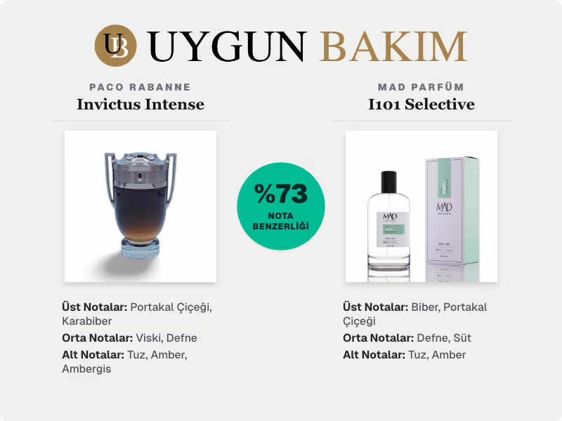 Paco Rabanne Invictus Intense | Mad Parfüm I101 Selective Muadili