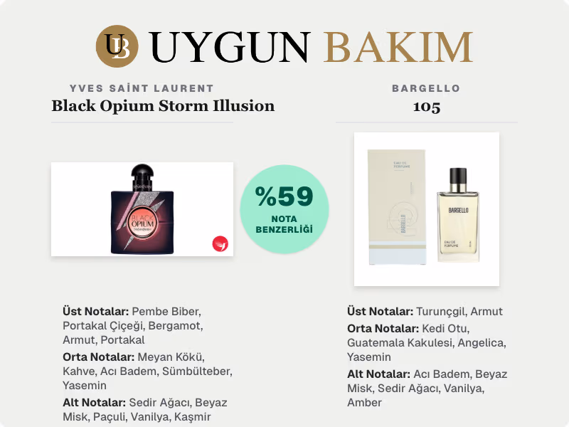 Yves Saint Laurent Black Opium Storm Illusion | Bargello 105 Muadili