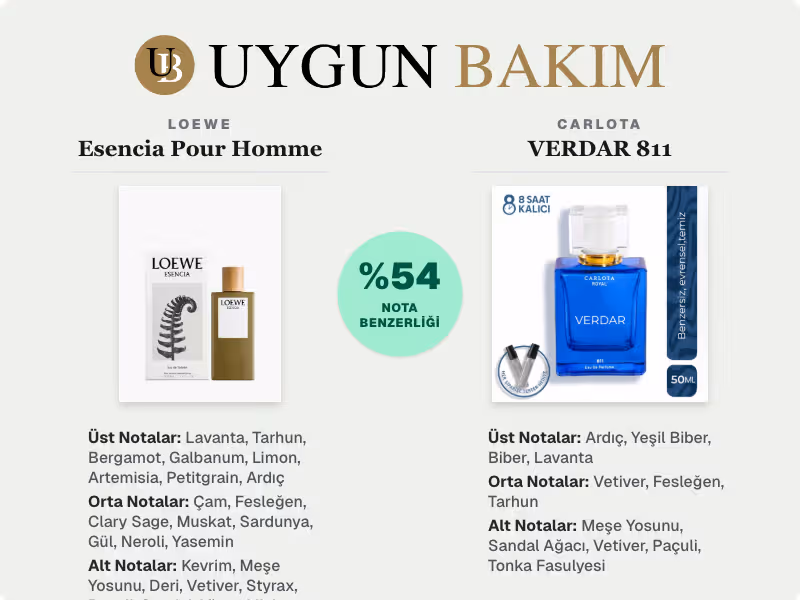 Loewe Esencia Pour Homme | Carlota VERDAR 811 Muadili