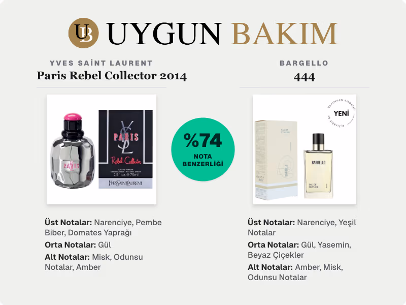 Yves Saint Laurent Paris Rebel Collector 2014 | Bargello 444 Muadili