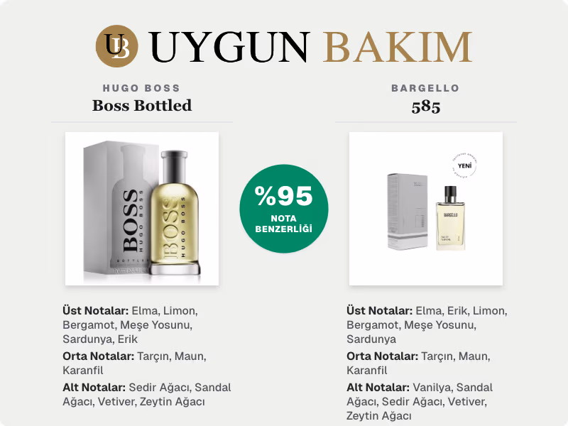 Hugo Boss Boss Bottled | Bargello 585 Muadili