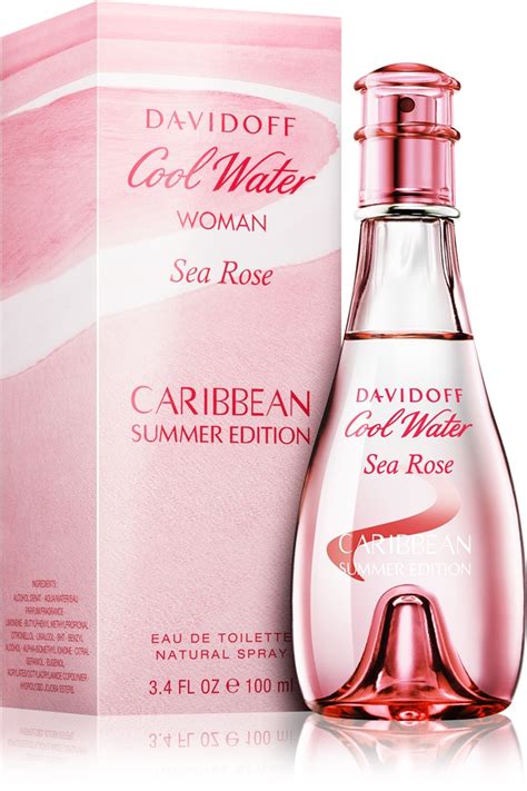 Davidoff Cool Water Woman Sea Rose Caribbean Summer Edition