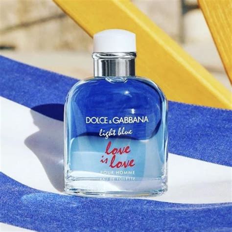Light Blue Love Is Love Pour Femme