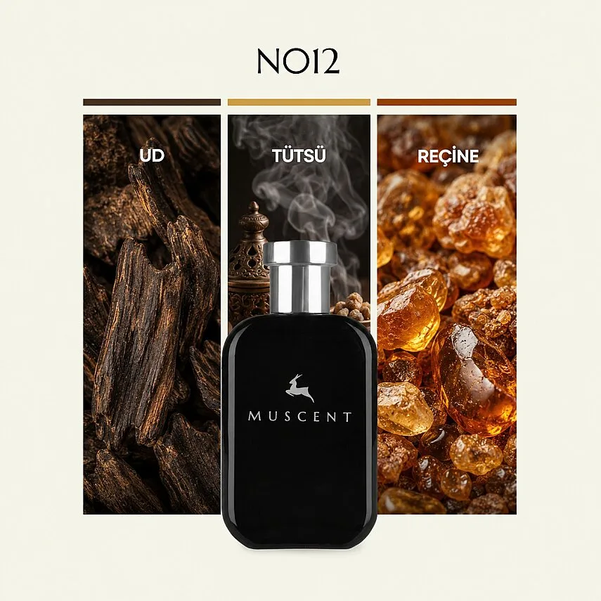 Muscent N012 Black Afgan