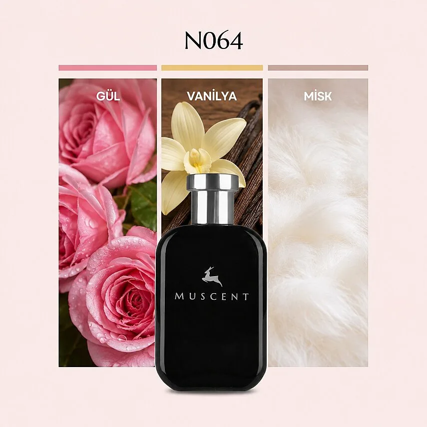 Muscent N064 Rose Vanila