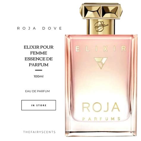 Elixir Pour Femme Essence De Parfum